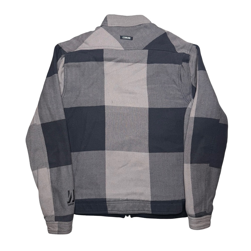 Commune patchwork plaid utility jacket‎  jacket - Picture 2 of 7